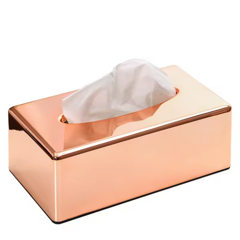 Rose Gold Tissue Box