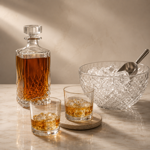 Beer & Whiskey Glasses