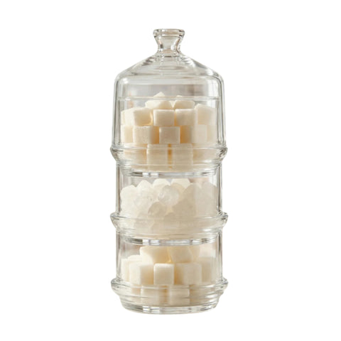 3 Piece 710ml Glass Berry Jars With Lid