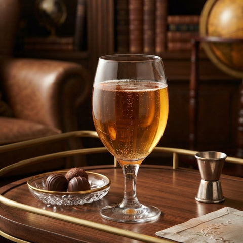 12 Piece 400ml Misket Beer Glass
