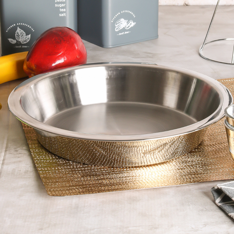 26cm Stainless Steel Deep Pie Plate