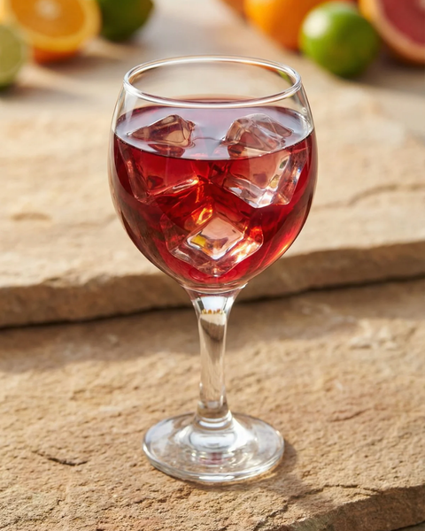 24 Piece 645ml Misket Gin Glass