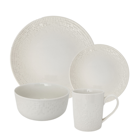 16 Piece Mosaic Dinner Set