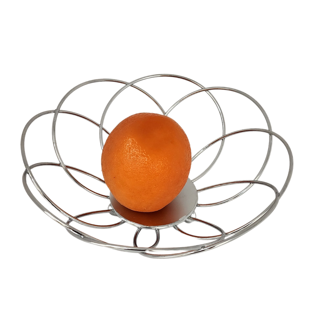 Chrome Fruit Basket – Standard Gifts