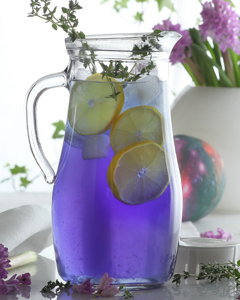 1800ml Misket Glass Jug With White Lid