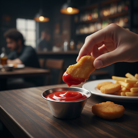 4oz Stainless Steel Tulip Sauce Bowl