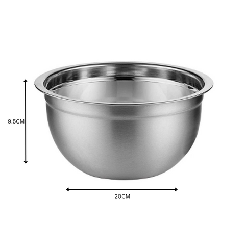 20cm Stainless steel german bowl