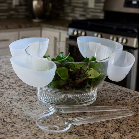 Cold Bowl With Vented Ice Chamber