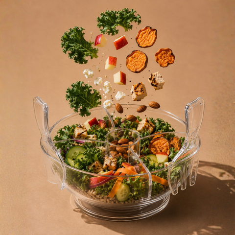 Cold Bowl With Vented Ice Chamber