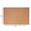 Brown checkered Placemat (PVC)
