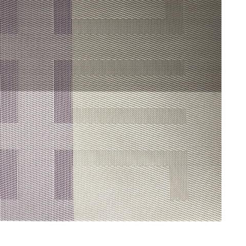 Purple and grey pattern placemat