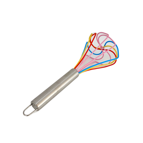 Silicon Whisk With Stainless Steel Handle