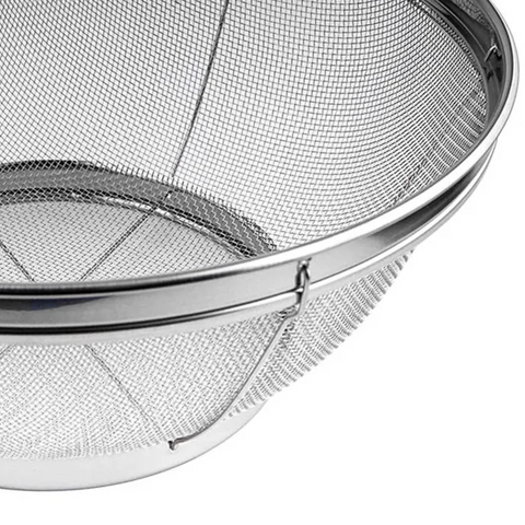 28cm Stainless steel strainer basket/colander