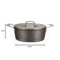 30cm Non-Stick Grey Pot