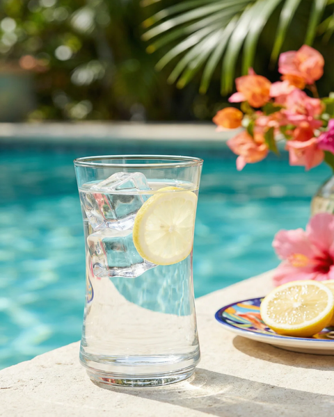 6 Piece 365ml Lune Hi-ball Glass