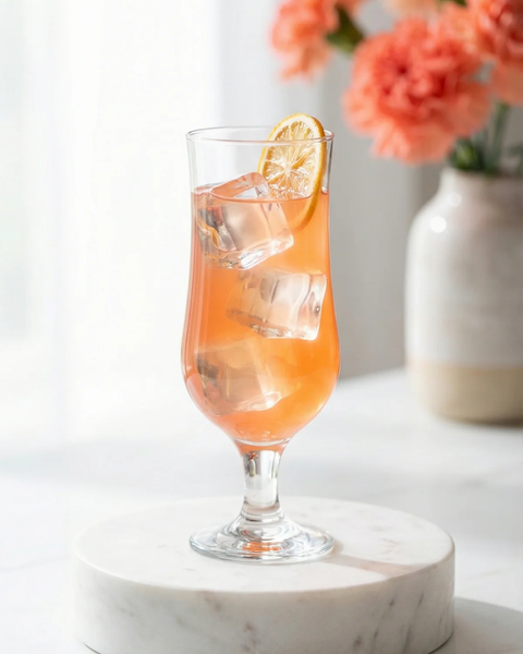 24 Piece 385ml Clear Beer Glass