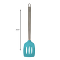 Silicone Slotted Turner With Stainless Steel Handle