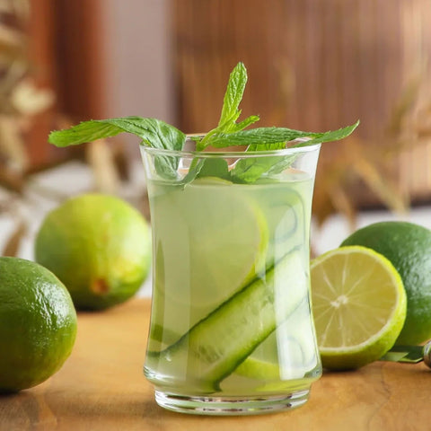 6 Piece 225ml Lune Juice Glass