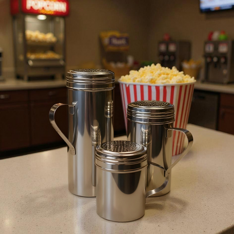 16 Ounce Stainless Steel Shaker With Handle