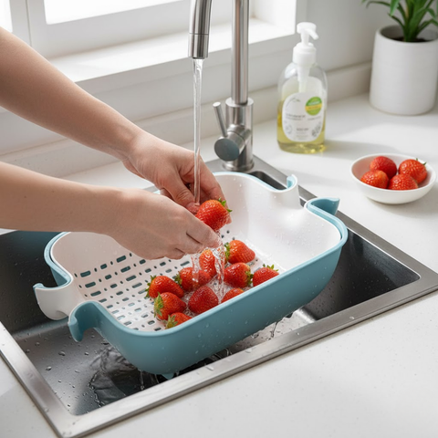 Rectangle Vegetable And Fruit Colander