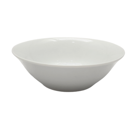 Porcelain Round Shallow Dessert Bowl