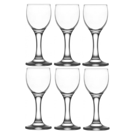 6 Piece 55ml Misket Sherry Glass