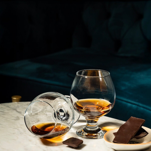 6 Piece 390ml Misket Cognac Glass