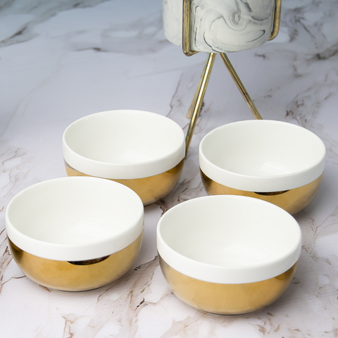 Symphony Adorn Gold Condiment Bowls 