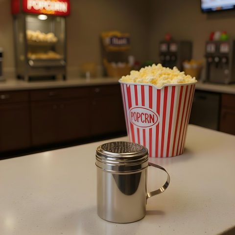 10 Ounce Stainless Steel Shaker With Handle