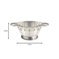 20cm Stainless steel conical colander