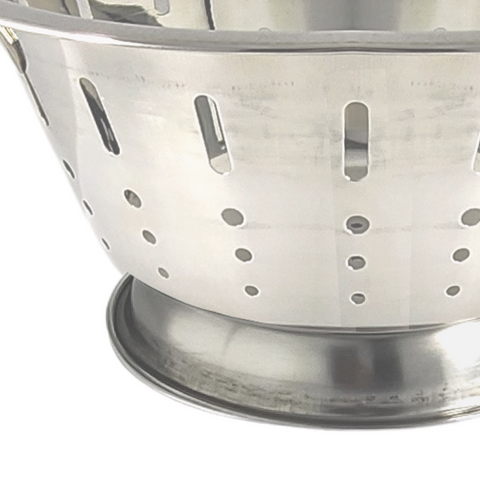 31cm Stainless steel conical colander 