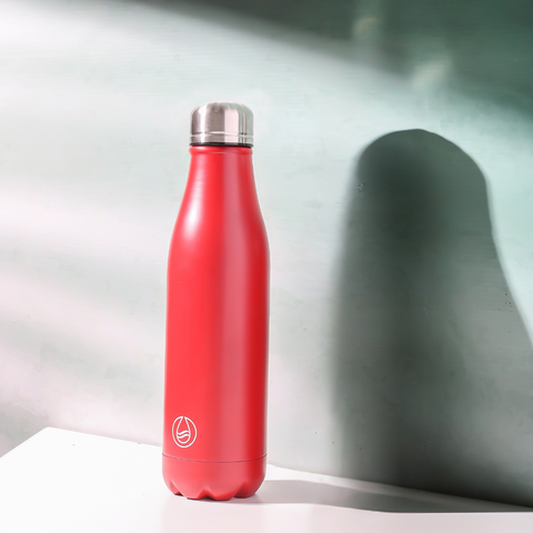 500ml Stainless Steel Vacuum Cola Bottle Red