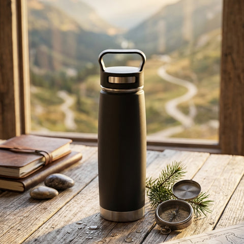 500ml Stainless Steel Vacuum Bottle Black