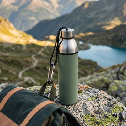 570ml Stainless Steel Vacuum Bottle Green