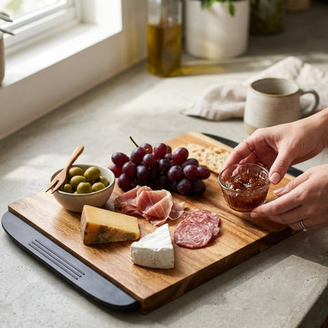 Cutting Board With Drawer