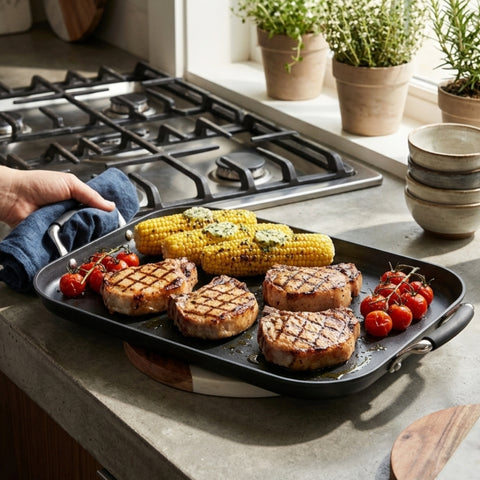 32cm Teppanyaki Grill Pan