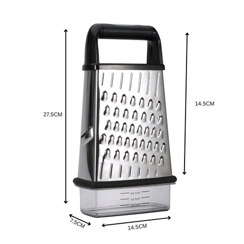4-Side Stainless Steel Grater 