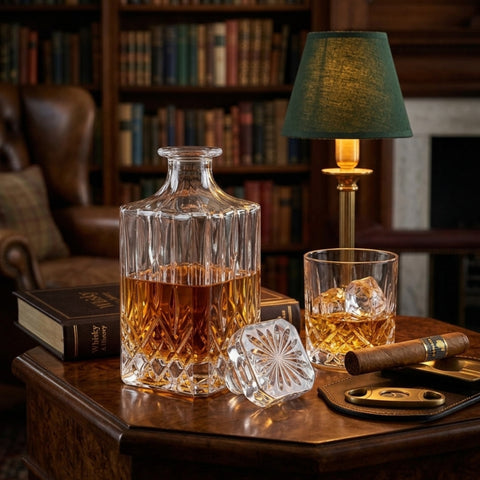 1 Litre Glass Whisky Bottle