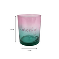 3 Piece colourful whiskey/juice glass