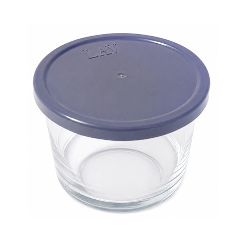 240ml Glass Jar With Grey Lid