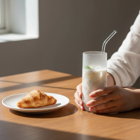 24 Piece 315ml Clear Frosted Tokyo Hi-Ball Glass