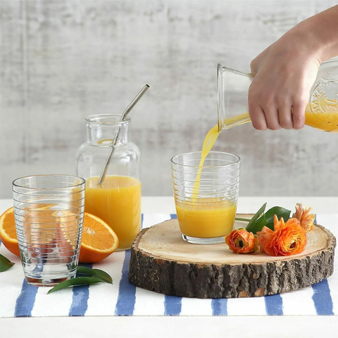 6 Piece 340ml Apollon Whisky Glass