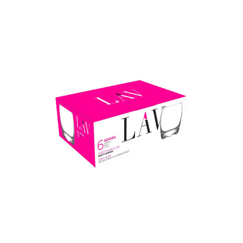 6 Piece 80ml Adora Tot/Liquor Glass