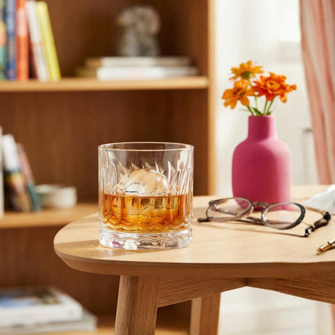 6 Piece 330ml Wave Whisky Glass