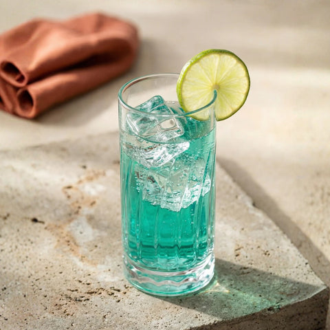 6 Piece 390ml Wave Hi-Ball Glass