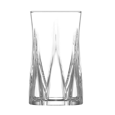 6 Piece 370ml Zoey Hi-Ball Glass