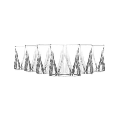 6 Piece 315ml Zoey Whisky Glass