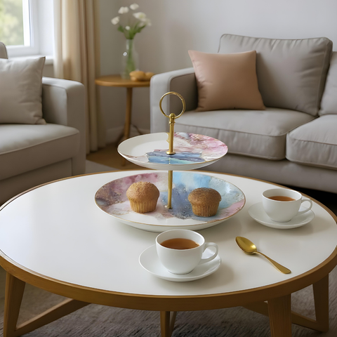 Two Layer Fruit Stand