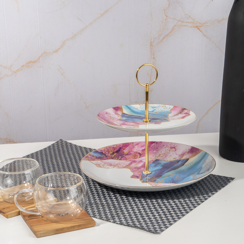 Two Layer Fruit Stand