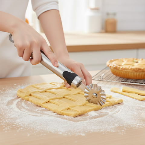 Stainless Steel Gizmo Pastry Cutter